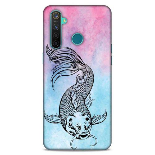 Lopard Oppo Realme 5 Pro Uyumlu Kılıf Tattoo's (31) TPU Kılıf Balık Dövmesi