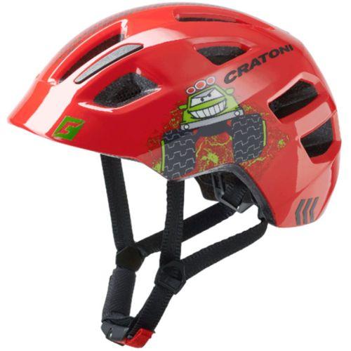 Kask Çocuk Maxster Truck Red Glossy Cratoni S-M 51-56 cm