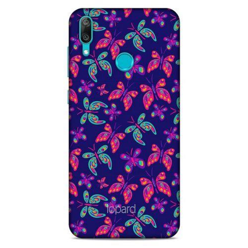 Huawei Y7 2019 Kılıf Kelebek Etkisi (9) Kılıf Karışık Renkli