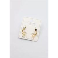 Yılan Küpe - Altın