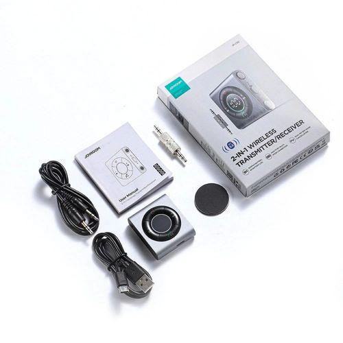 Joyroom JR-CB2 Wireless Transmitter  2'si 1 Arada Kablosuz Verici/Alıcı-Koyu Grı