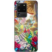 Lopard Samsung Galaxy S20 Ultra Uyumlu Kılıf Manipülasyon ☻ (26) Tpu Silikon Kılıf Desenli