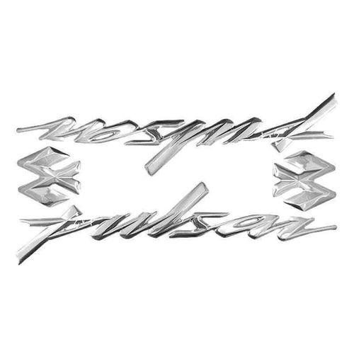 BAJAJ Bajaj Pulsar 2014 - 2025 Uyumlu Yazı Seti Nikel