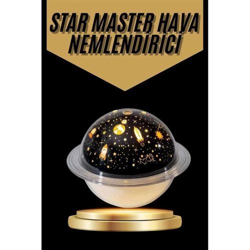 Hava Nemlendirici Renk Değiştiren Oda Kokusu Yıldızlı Projektör