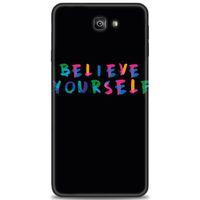 Samsung Galaxy J7 Prime Kılıf HD Baskılı Kılıf - Believe + Tam Ekran Koruyucu
