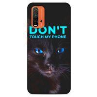 Lopard Xiaomi Redmi 9T Uyumlu Kılıf Kediler (46) Core Armor Kılıf Dokunma