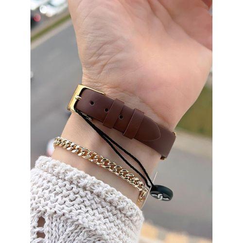 Daniel Klein Deri Kordonlu 2 Yıl Garantili 3 Atm Suya Dayanıklı Kadın Kol Saati+Bileklik BD.13939.3