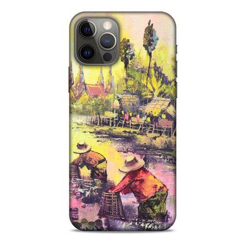 Cityx (14) Apple iPhone 12 Pro Kılıf Silikon Kapak Desenli