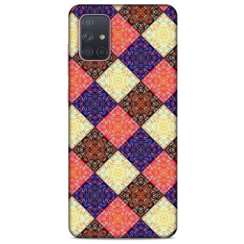 Ethnic Culture (30) Samsung Galaxy A71 Kılıf Silikon Kapak Desenli