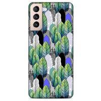 Lopard Samsung Galaxy S21 Plus Uyumlu Kılıf Botanix (82) Soft Silikon Kılıf