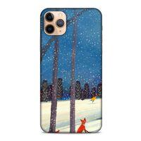 Apple Iphone 11 Pro Kılıf Snowix (45) Liquid Air Kılıf Turuncu Mavi