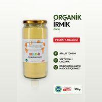 Organik İnce Buğday İrmiği cam 300gr (bebek irmiği)