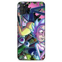 Samsung Galaxy M21 Uyumlu Kılıf Rick And Morty (40) Fit Silikon Kılıf Rick D. Sanchez