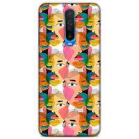 Lopard Xiaomi Redmi K30 Uyumlu Kılıf Sürreal Yüzler ♀ (6) Silikon Kılıf Desenli
