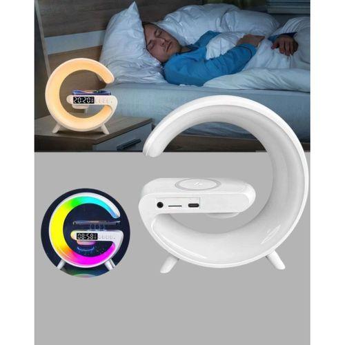 15w Hızlı Kablosuz Şarj Destekli Çok Fonksiyonlu Akıllı Masa Lambası