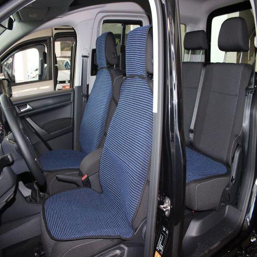 Kilim Minder 3'Lü Set Klasik Siyah/Mavi / Klmny307-1