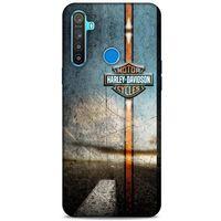 Realme 5i Uyumlu Kılıf Motorsiklet (45) Liquid Air Kılıf Harley