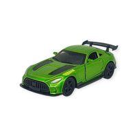 Çek Bırak Metal Küçük Arabalar 8 cm - 6411A-10 - Yeşil