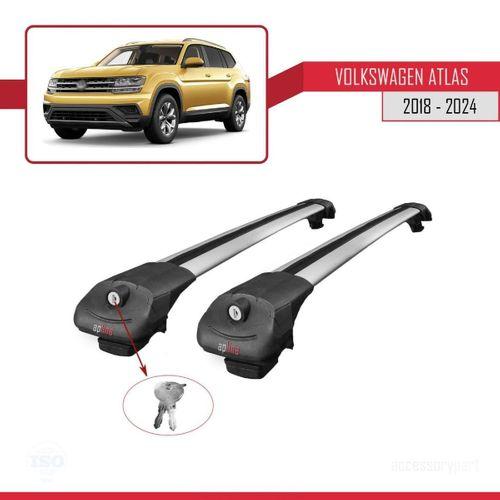 Volkswagen Atlas 2018 ve Sonrası ile uyumlu ACE-1 Ara Atkı Tavan Barı GRİ