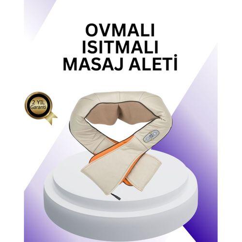 Ovmalı Isıtmalı Boyun Omuz Bel Masaj Aleti Kas ve Eklem Ağrılarına Etkili
