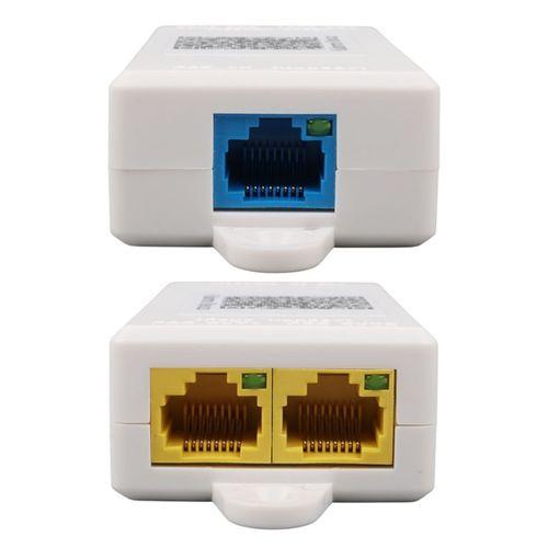URANIUM POE-RP12P 1 PORT POE GİRİŞ BESLEME+ 2 PORT POE ÇIKIŞ 10/100 PLASTİK KASA POE REPEATER