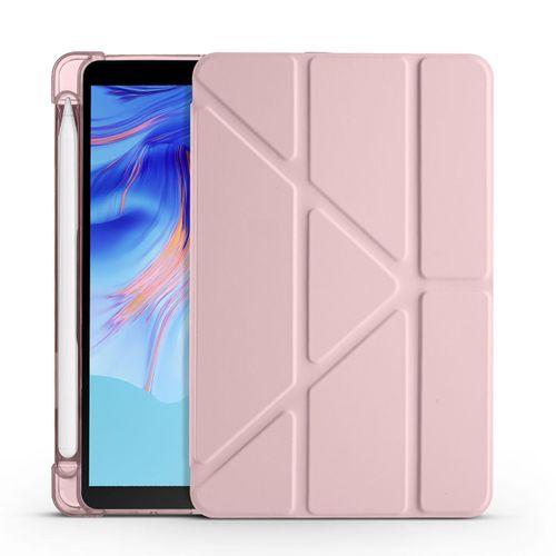 Honor Pad X7 8.7 Kılıf Zore Tri Folding Kalem Bölmeli Standlı Kılıf