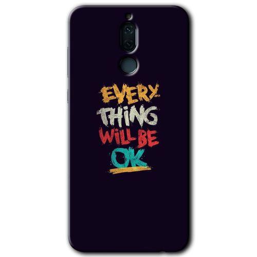Huawei Mate 10 Lite Kılıf HD Desen Baskılı Arka Kapak - Everything
