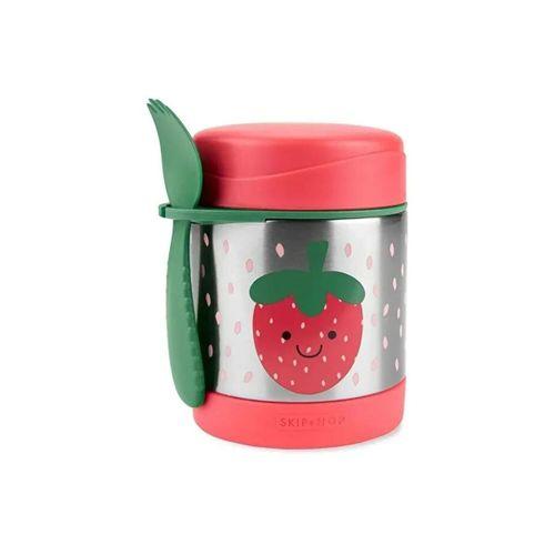 Skip Hop Zoo Paslanmaz Çelik Termos 325 ml Çilek
