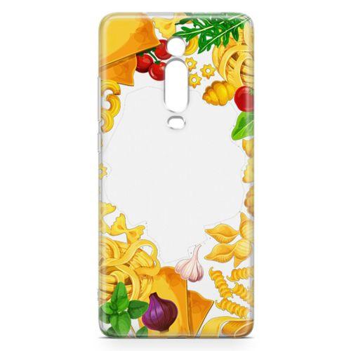 Xiaomi Redmi K20 Pro Premium Kılıf İtalyan Makarna Malzemeleri Arka Kapak Koruma Desenli Full