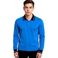 Kolej Polo Yaka Selanik Sweat Turkuaz IMHS-S-M