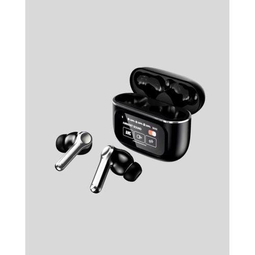 Aktif Gürültü Engelleme (anc) Kablosuz Bluetooth Kulaklık – Dijital Ekranlı, Dokunmatik Ve Uzun Pil Ömürlü