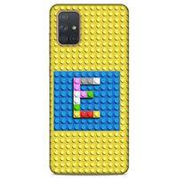 Lopard Samsung Galaxy A71 Uyumlu Kılıf BloX (15) Antişok Kılıf E Harfi