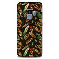 Samsung Galaxy S9 Kılıf Desenli Özel Seri Tüyler (9) Kılıf