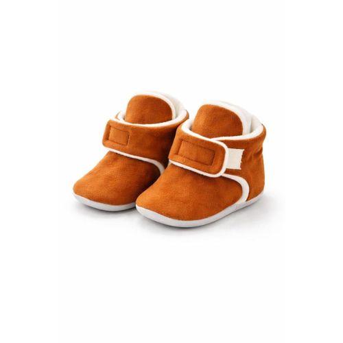 Bebek Çocuk Pandufu Cırtlı Kaymaz Yumuşak Taban Ev Ayakkabısı