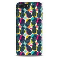 Frutix Ananas 06 Apple Iphone 8 Plus Kılıf Desenli Silikon