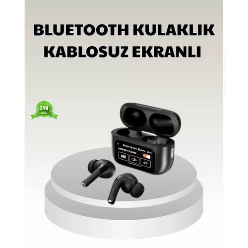 Bluetooth 5.3 Anc Kablosuz Kulaklık – Dokunmatik Kontrol, Dijital Ekran Ve Uzun Pil Ömrü