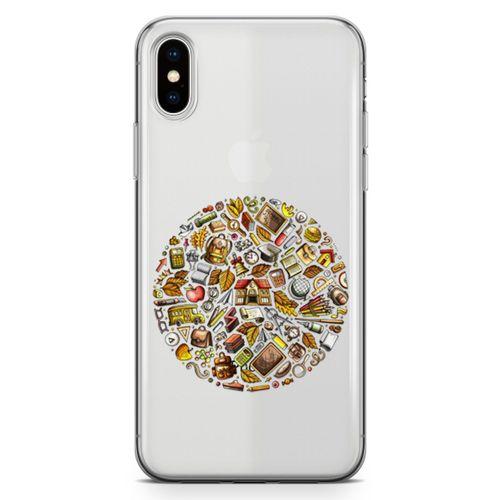 Apple iPhone X Kılıf Öğretmenler Günü Hediyesi Arka Kapak Koruma Desenli Full Koruyucu