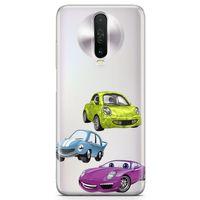 Xiaomi Redmi K30 5G Kılıf The Cars Arka Kapak Koruma Desenli Full Koruyucu
