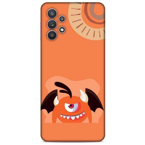 Lopard Samsung Galaxy A32 Uyumlu Kılıf Emojix (36) Glitter Kılıf
