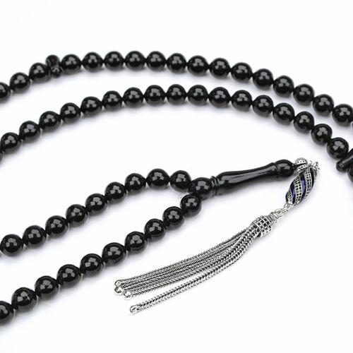 Oltu Taşı  Küre Kesim 99 Sayılı Namaz Tespihi