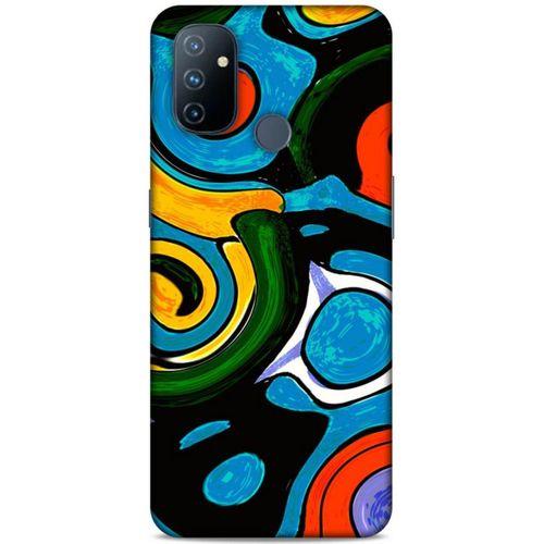 Lopard One Plus Nord N100 Uyumlu Kılıf Soyut Sanat (24) Darbe Emici Kılıf Desenli