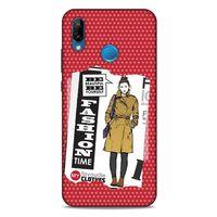 Sokak Modası 25 Huawei P20 Lite Kılıf Desenli Silikon