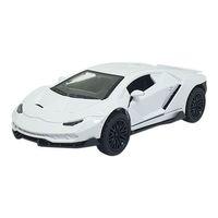 Çek Bırak Metal Arabalar 13 cm - SR2213- Beyaz