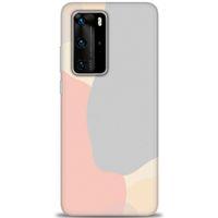 Huawei P40 Pro Kılıf HD Baskılı Kılıf - Colors of Colors + Tam Ekran Koruyucu