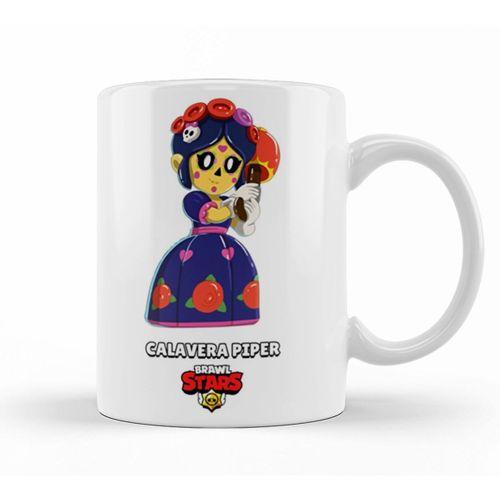 Brawl Stars Calavera Pıper Kupa Bardak Porselen