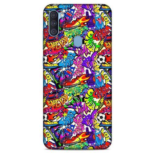 Graffitix (25) Desenli Silikon Kapak Samsung Galaxy A11 Kılıf