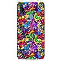 Graffitix (25) Desenli Silikon Kapak Samsung Galaxy A11 Kılıf