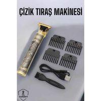 Profesyonel Şarjlı Saç Ve Sakal Şekillendirici Çizik Tıraş Makinesi
