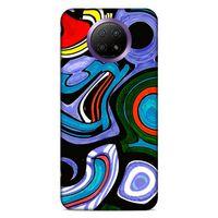Lopard Xiaomi Redmi Note 9 5g Uyumlu Kılıf Soyut Sanat (25) Baskılı Antişok Kapak