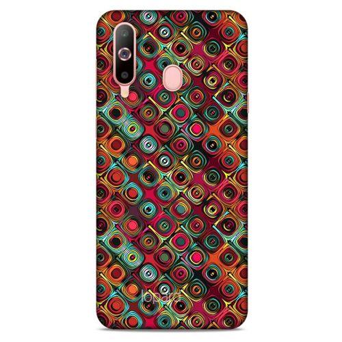 Samsung Galaxy A60 Kılıf Pastel Renkler (38) Neo Hybrid Kılıf Kırmızı Tonlar